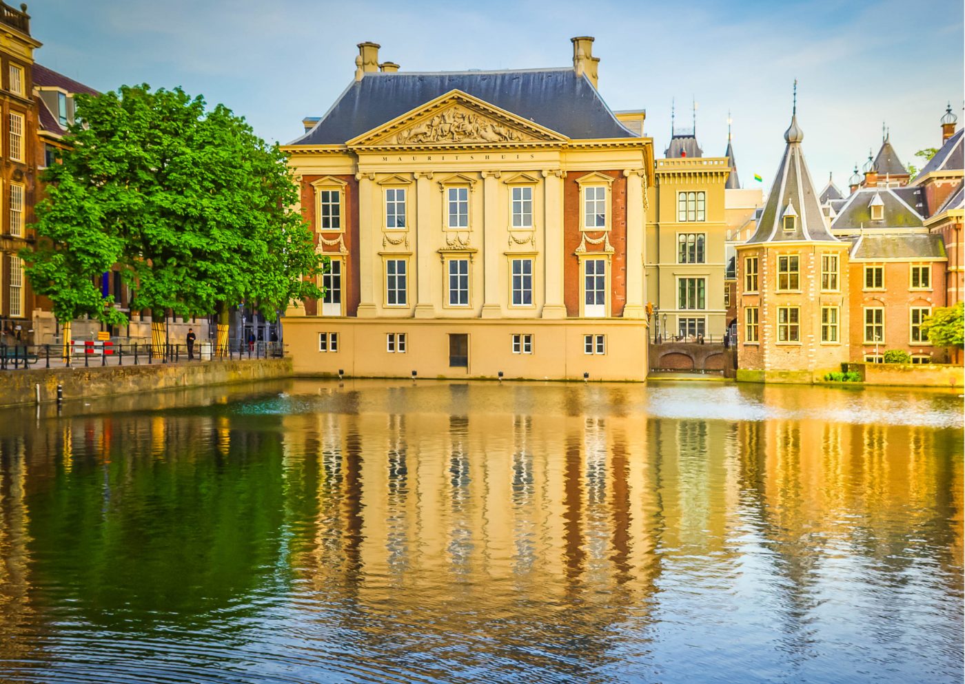 De sierfontein De Kroon in het centrum van Den Haag